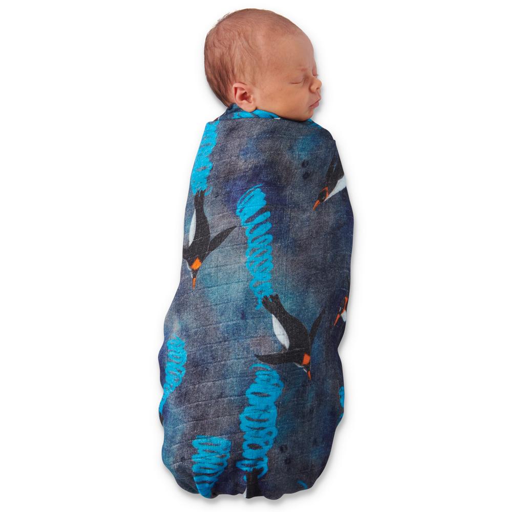 Deep Dive Bamboo Swaddle Baby Wraps