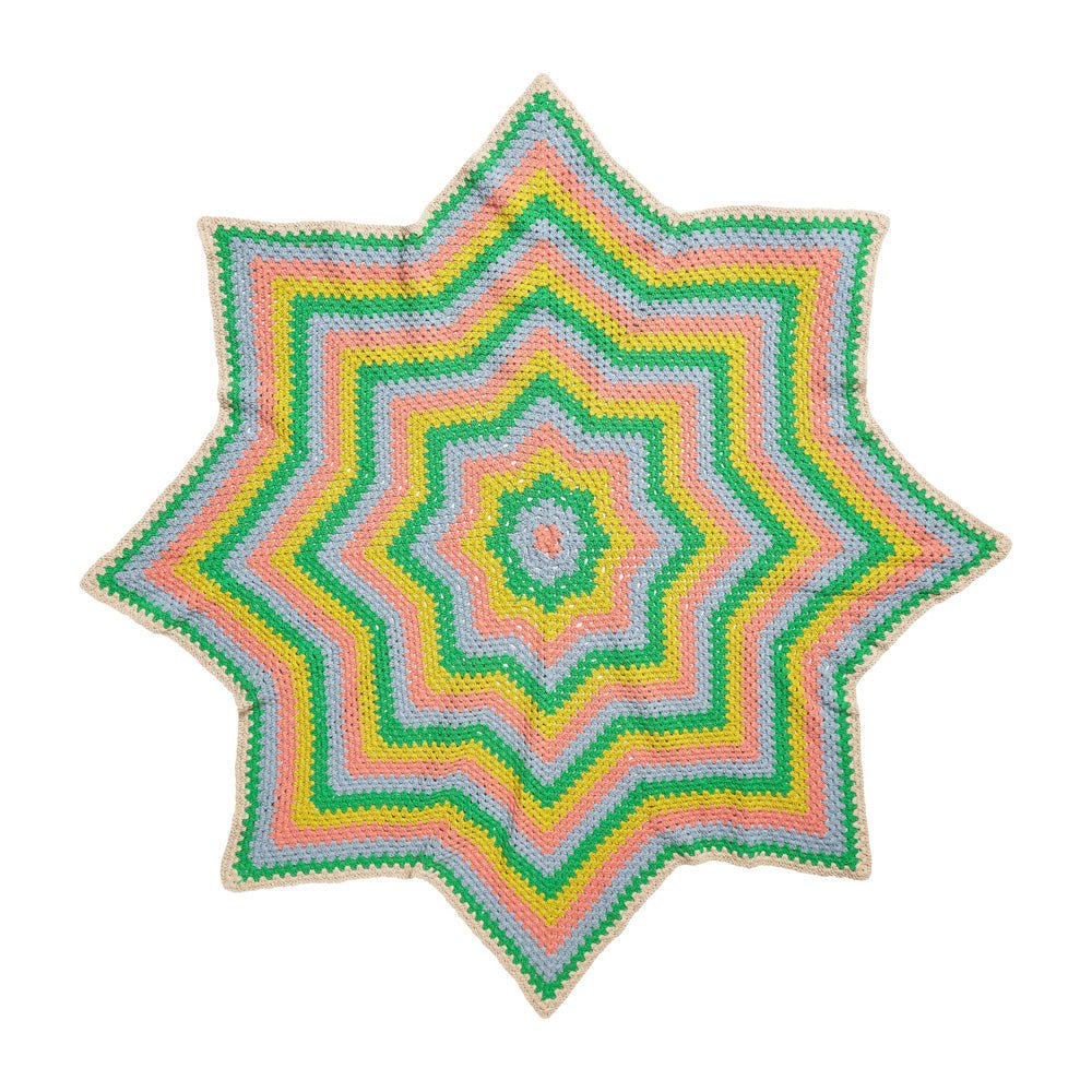 Easy Crochet Star Shaped Baby Blanket Crochet Pattern Free Easy